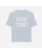 BHC CHAOS TEE babyblau